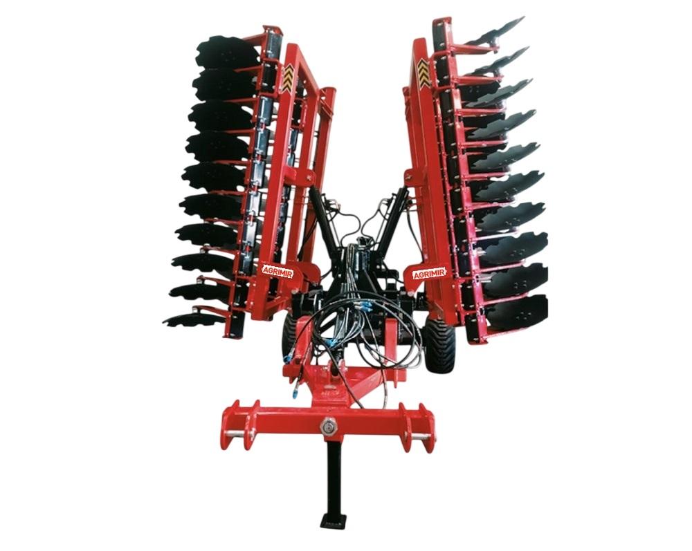 Folding and Trailed Multi Disc Harrow